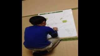 中学受験 社会 地理 [白地図ピース] 体験者の声1 -日本の平野をピース