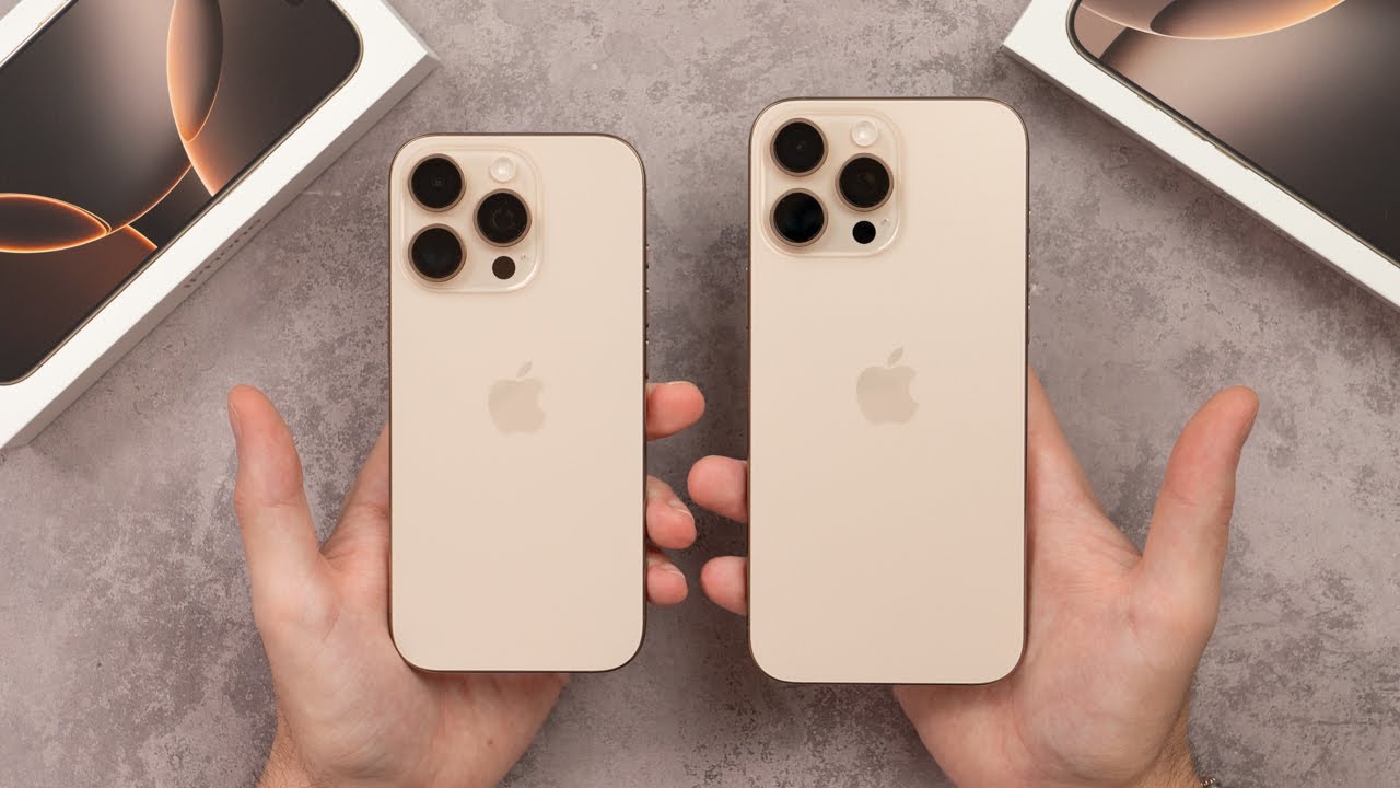 iPhone 16 Pro & 16 Pro Max | Desert Titanium - Unboxing