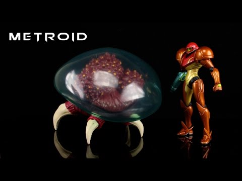 JAKKS Pacific METROID Figure Review - YouTube