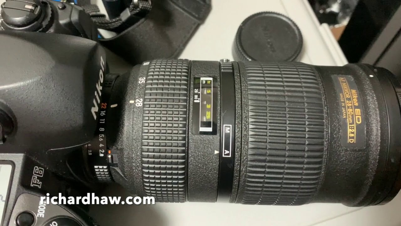 Nikon AF-Zoom-Nikkor 28-80mm f/2.8D ED IF - YouTube