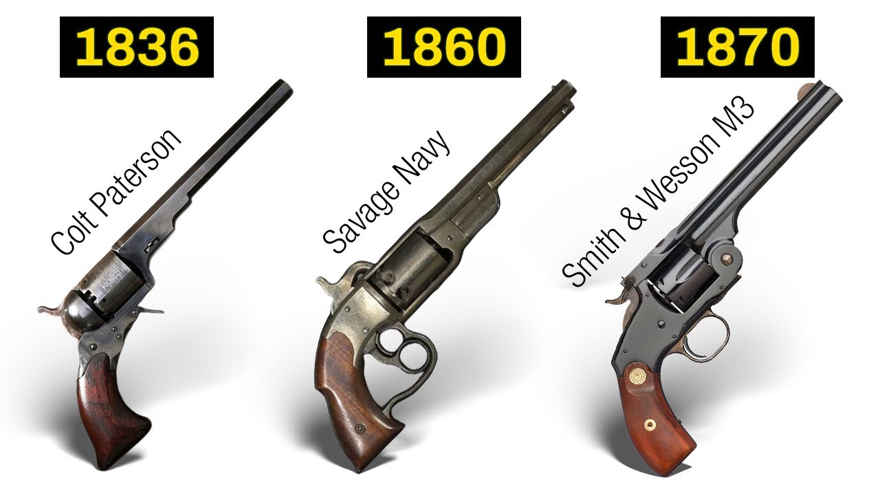 188 Years The Evolution of The Revolver - YouTube