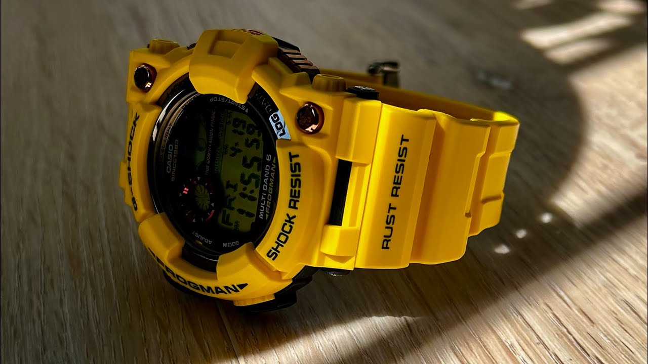 G-Shock Frog Friday with the GWF-1035F 35th Anniversary aka “Magma