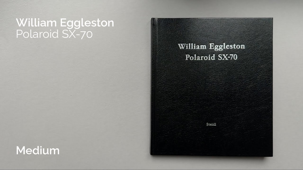 William Eggleston — Polaroid SX-70 - YouTube