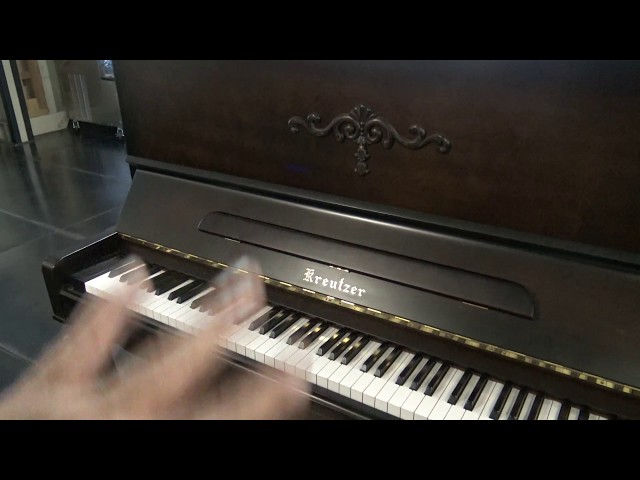 クロイツェルピアノ KE603 ぴあの屋ドットコム - YouTube