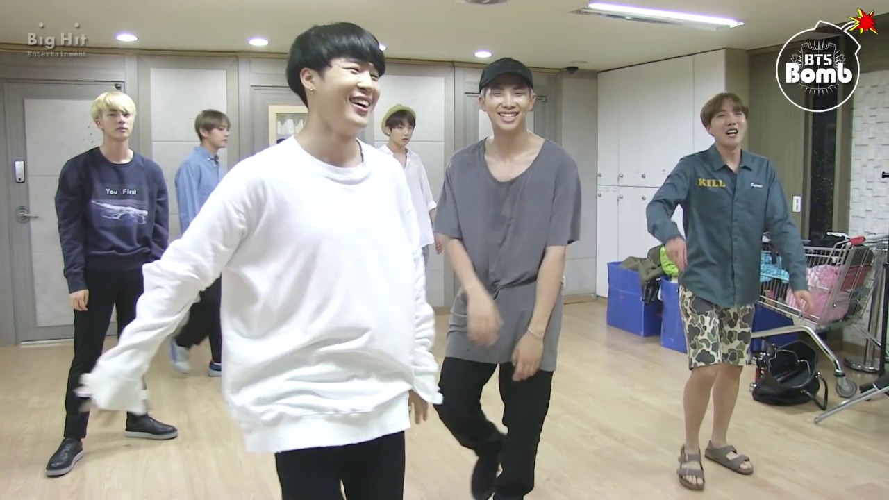 BANGTAN BOMB] RM and Jin Dance Stage Behind the scene for BTS DAY