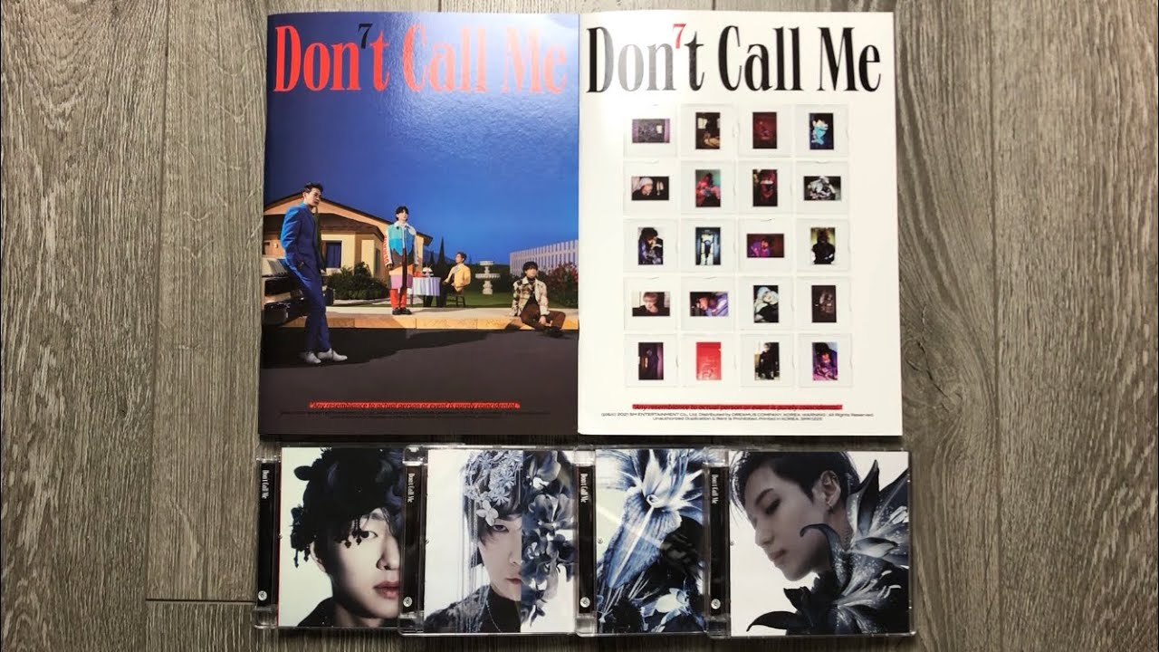 ♡Unboxing SHINee 샤이니 7th Studio Album Don't Call Me 돈콜미