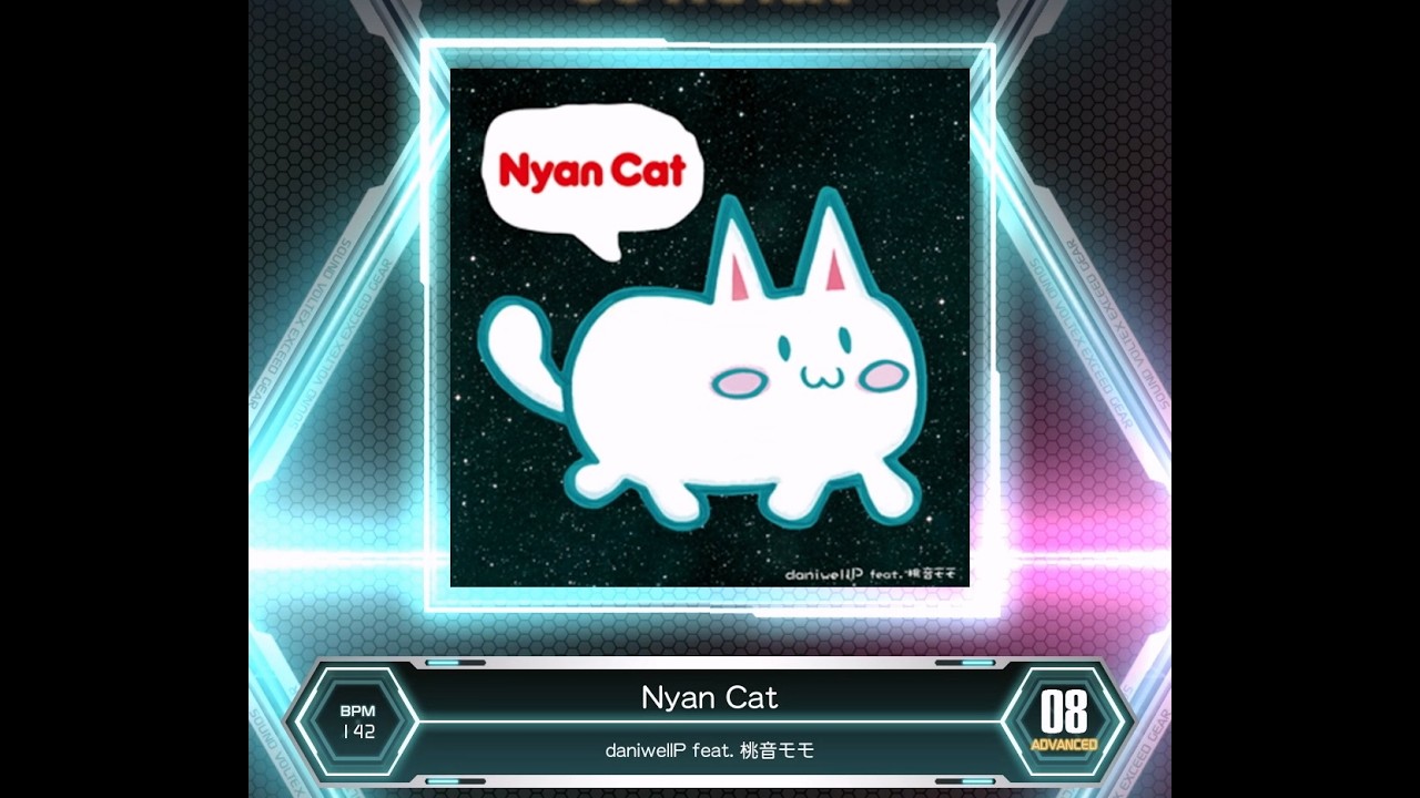SDVX VM】 Nyan Cat [ADV] S-PUC (Hand Shot) - YouTube