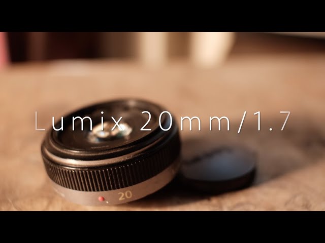 The original Lumix G 20mm f1.7 - a great street lens! - YouTube