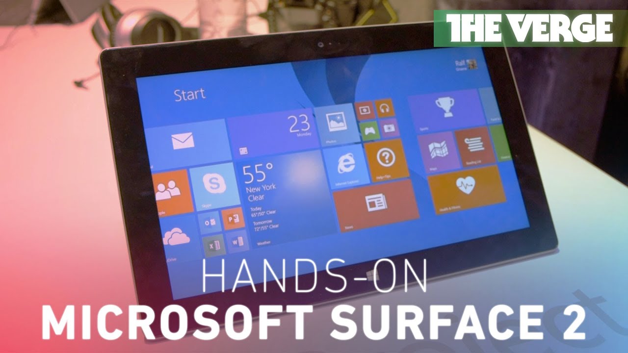 Surface 2: hands-on with Microsoft's new Windows RT tablet that