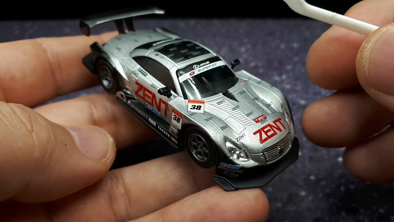 1/64 Lexus SC430 GT500 SuperGT 2009 Zent by Kyosho , diecast car