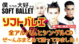 ソフトバレエ伝説】第一期ソフトバレエの全アルバム＆シングルCDすべて