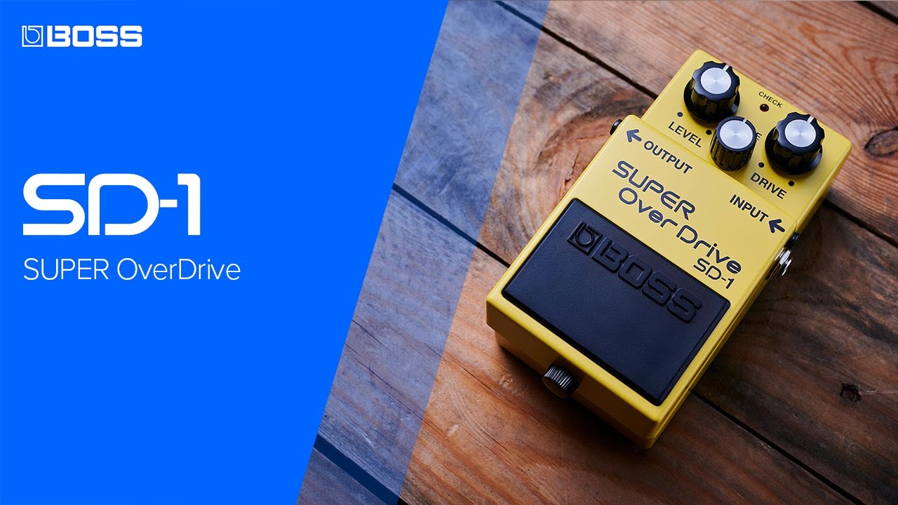BOSS SD-1 SUPER OverDrive - INTRO - YouTube