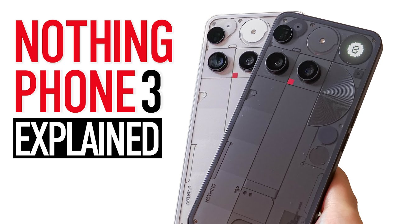 Nothing Phone (3) Hands-on Explainer: Style Over Substance? - YouTube