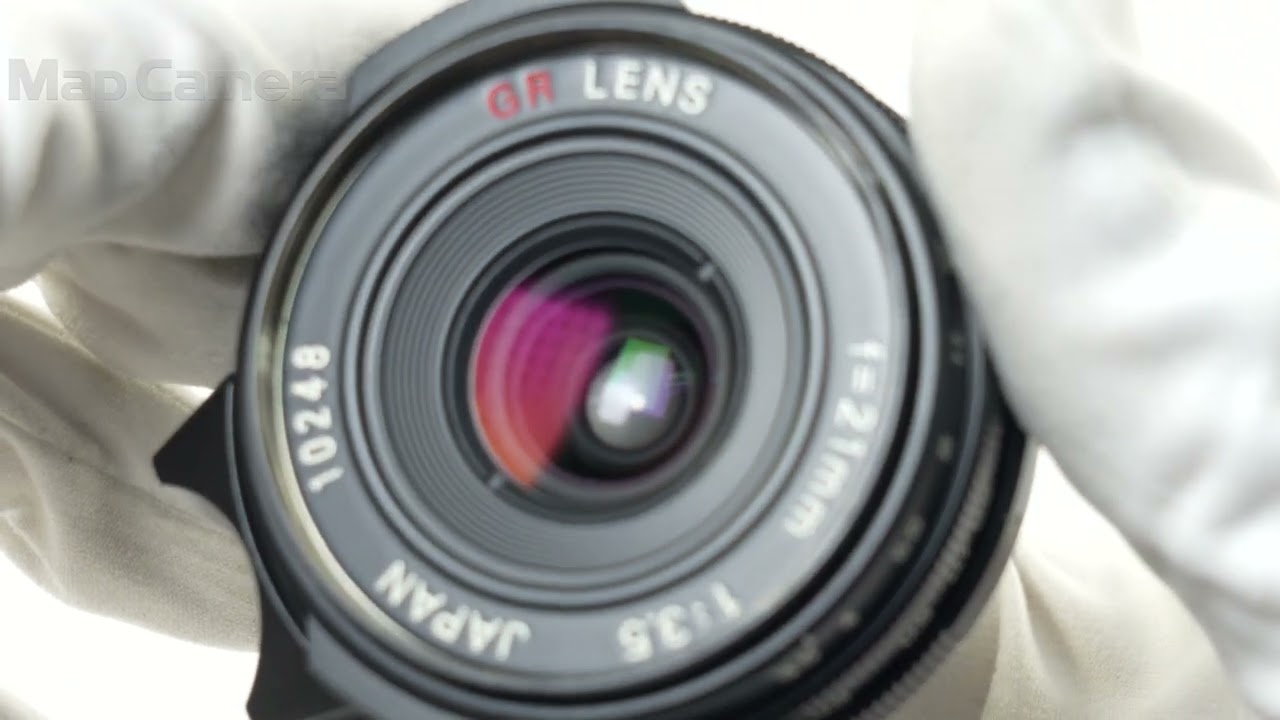 RICOH (リコー) GR (L) 21mm F3.5 良品 - YouTube