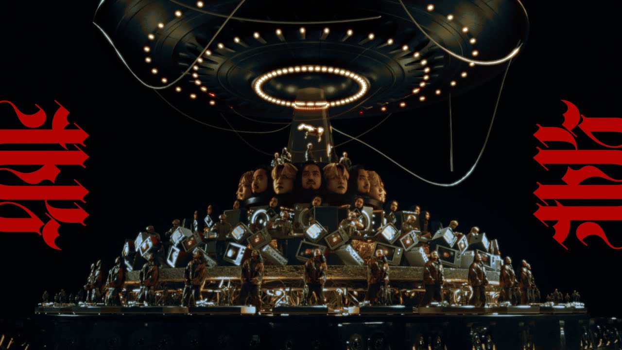 R-指定とDJ松永がビートとシンクロして無数に現れる！Creepy Nuts