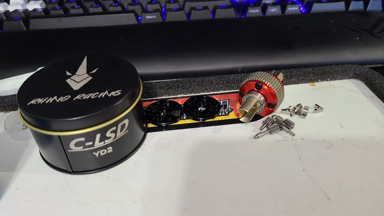 Rhino Racing C-LSD For YD-2 Unboxing & Build - YouTube