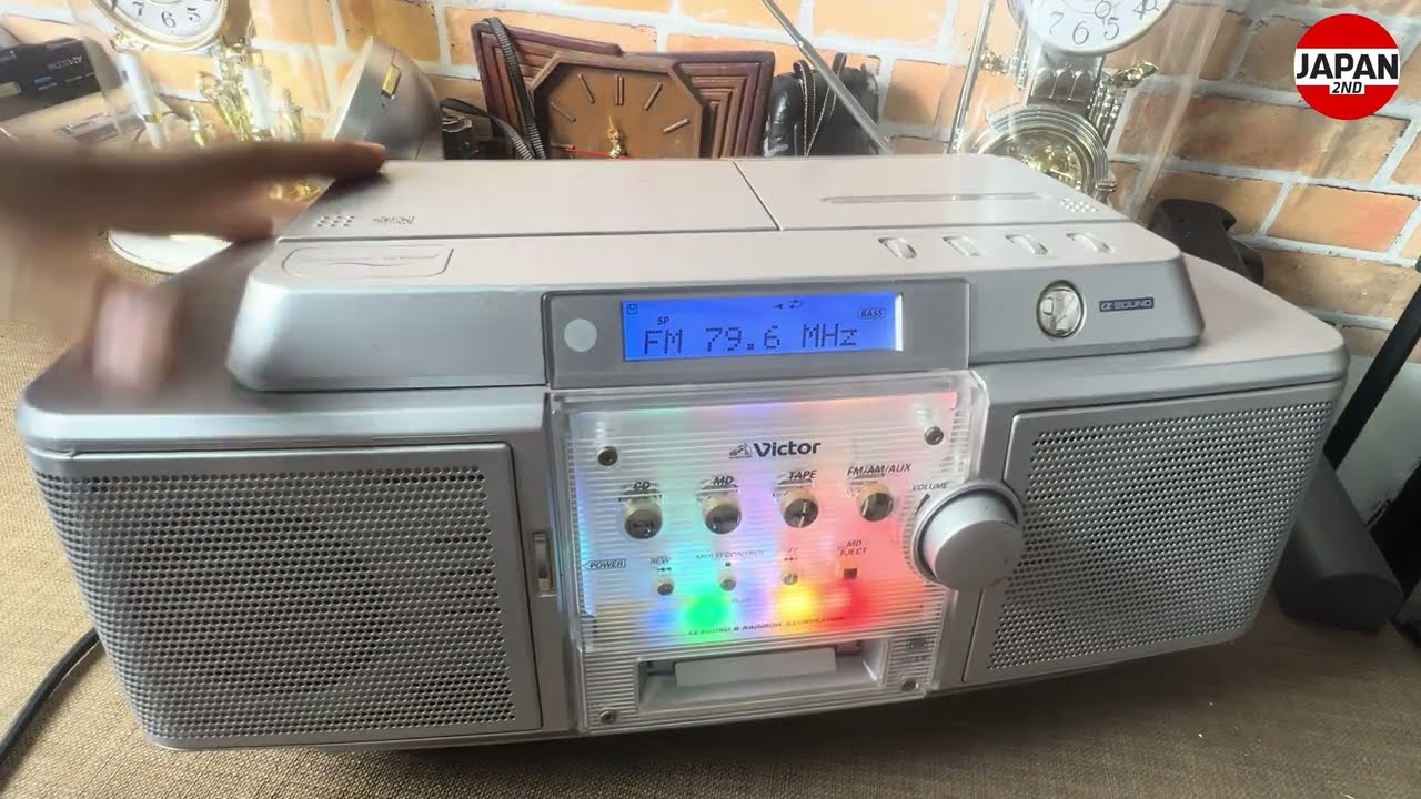 Victor Clavia CD-MD Portable System RC-Z1MD: A Journey Back to the