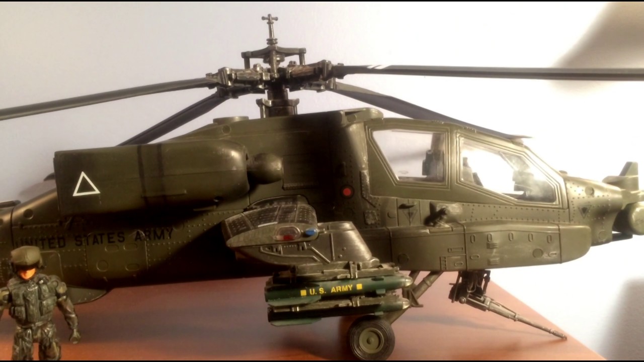 BBI Elite Force 1/18 AH-64 Apache - YouTube
