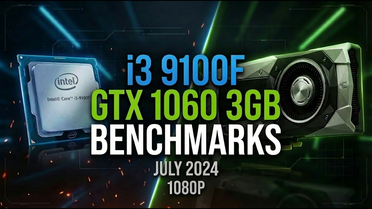 i3 9100f | GTX 1060 3GB July 2024 - YouTube