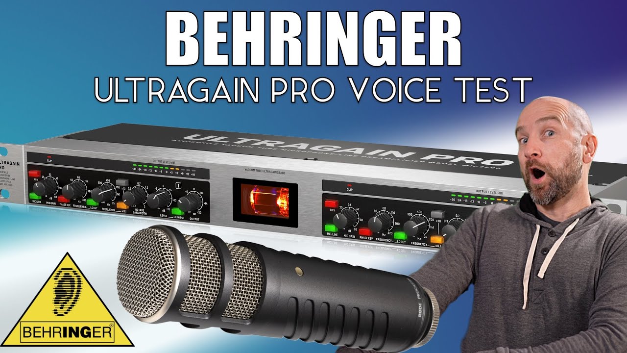 My EXPERIENCED Behringer Ultragain Pro MIC2200 Review – Geeky