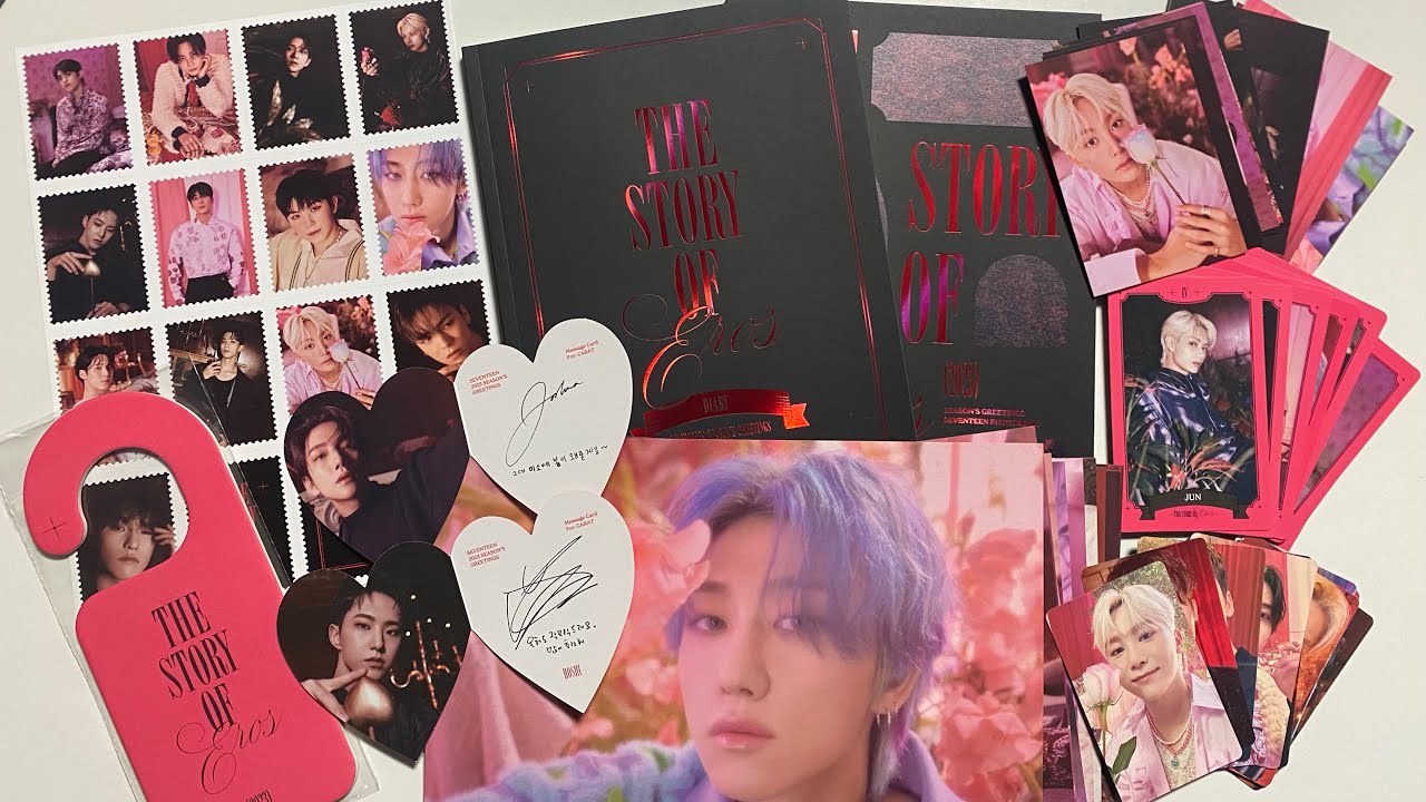 Seventeen Seasons Greetings 2023 Unboxing - YouTube