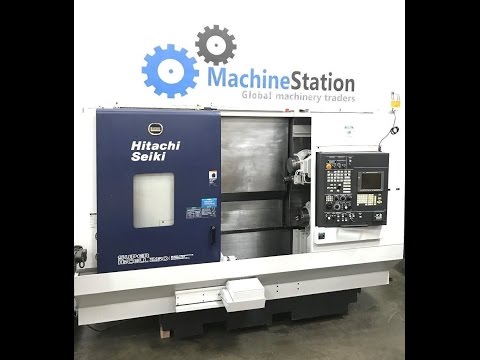 HITACHI SEIKI HICELL CH 250 5AXIS TURNING CENTER - YouTube