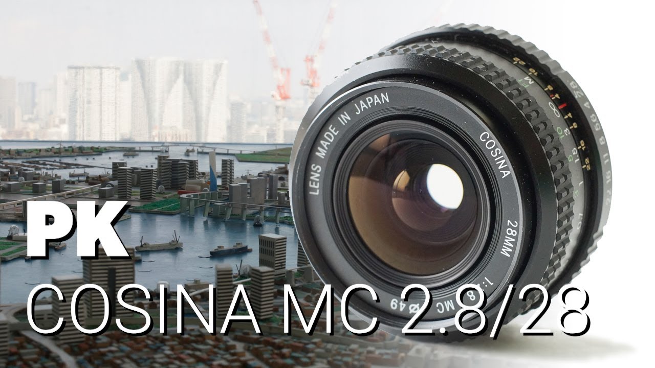 COSINA MC 28mm F2.8 photo samples. PENTAX K Mount - YouTube