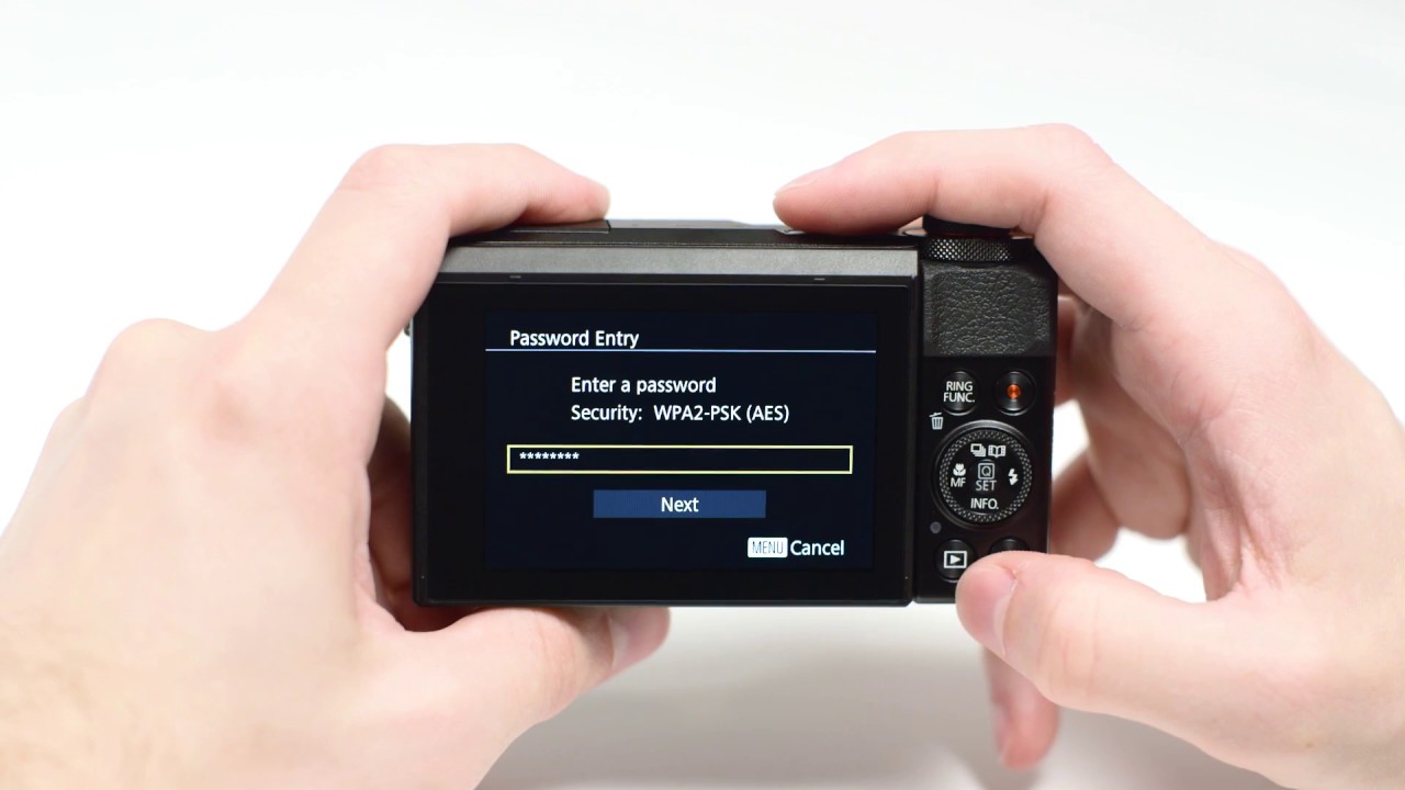 Canon PowerShot SX620 HS - Wireless Connection with a Windows