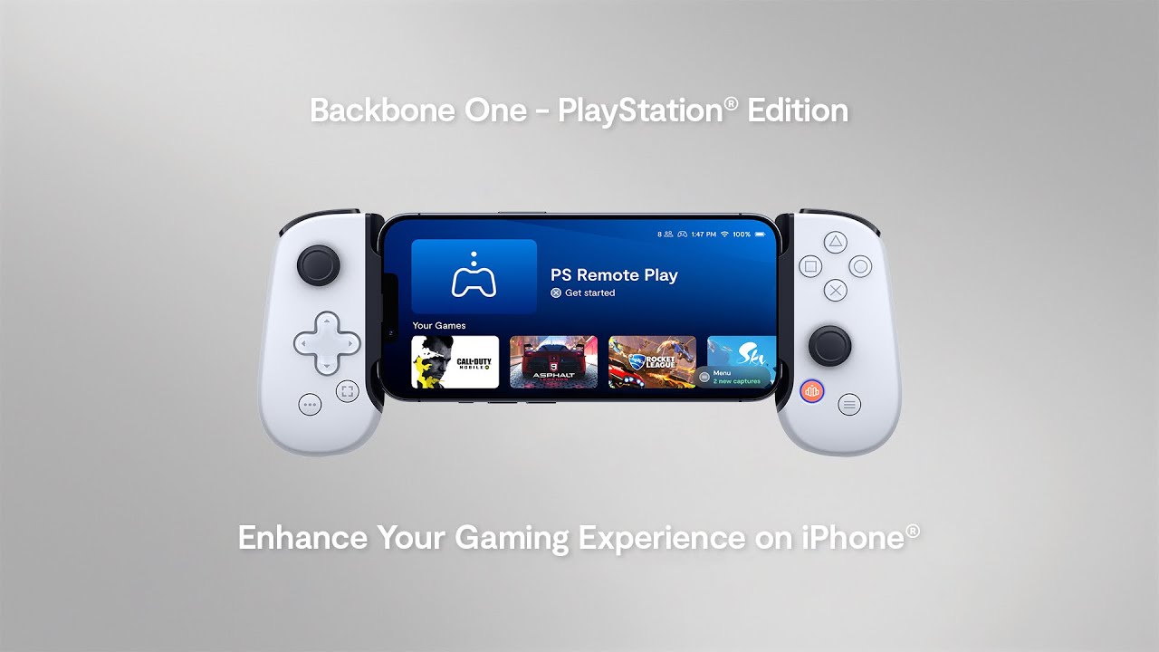 Introducing the Backbone One – PlayStation® Edition - YouTube