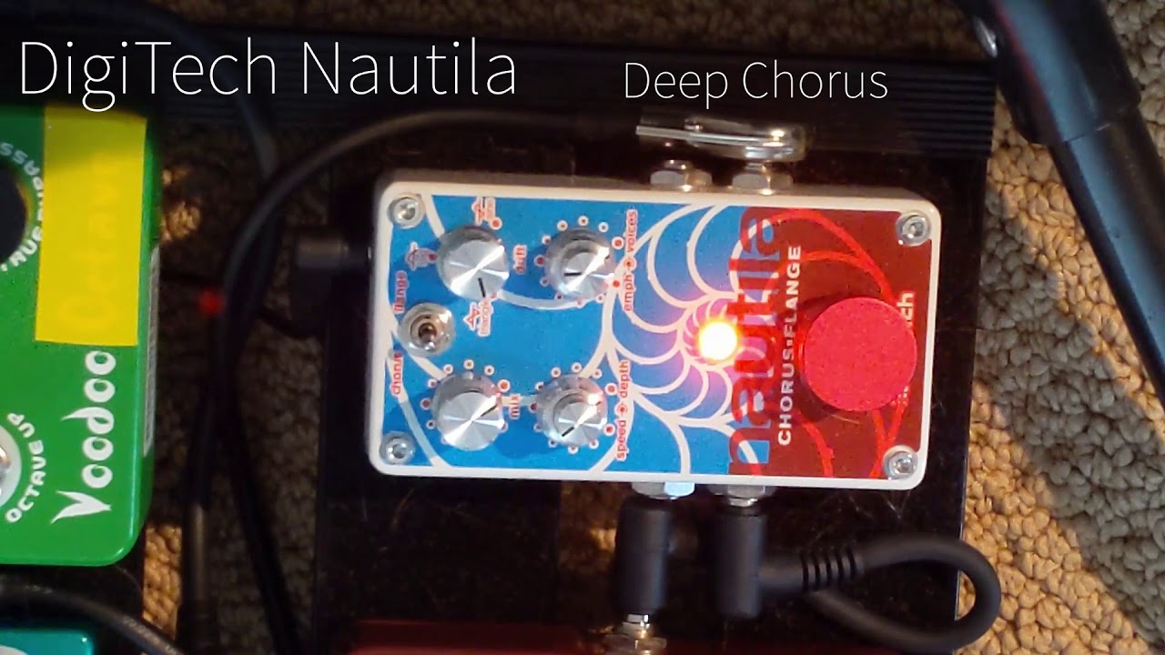 DigiTech Nautila - A brief showcase of this little modulation