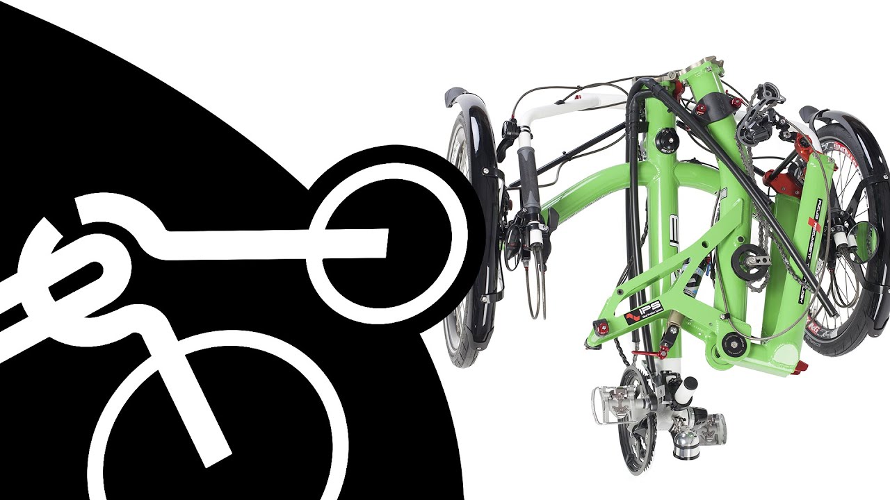 Folding the AZUB TRIcon and Ti-FLY Trike - YouTube