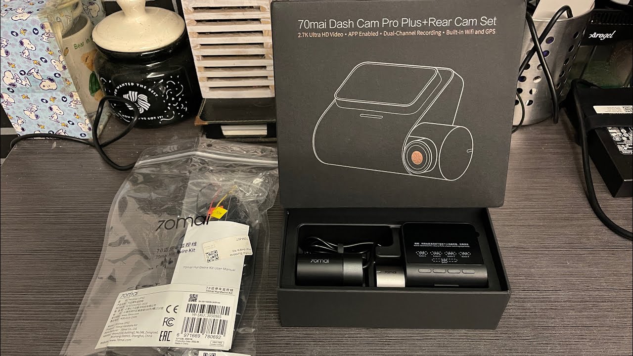Xiaomi 70mai Dashcam Pro Plus+ (A500S) Rear Cam Set (RC06) +