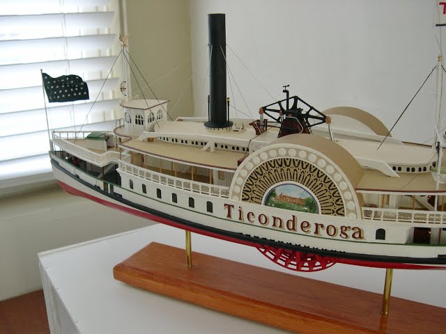 Lake George Steamboat TICONDEROGA The Build -Rex Stewart - YouTube