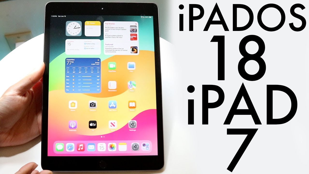 iOS18.7.4】iPad第7世代 動作正常すぐに使えます！ iPadOS 18 On iPad