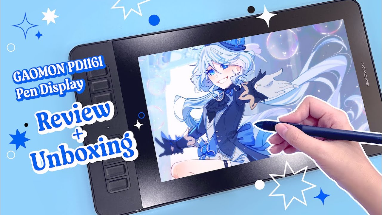 GAOMON PD1161 Pen Display Review 🩵 149 USD!!! - YouTube