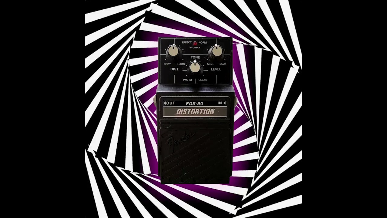 Fender Distortion FDS-90 Fullmix Audio - YouTube