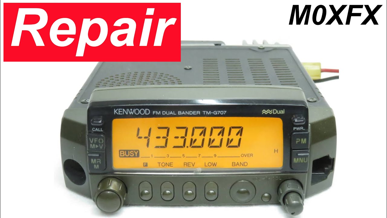 KENWOOD FMデュアルバンダー TM-G707 KENWOOD FMデュアルバンダー TM