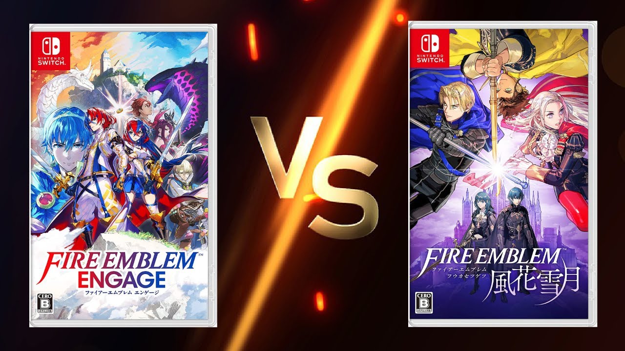 ファイアーエムブレム 風花雪月 ファイアーエムブレム エンゲージ 2点