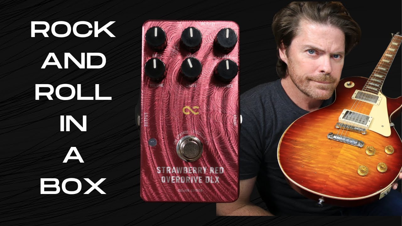 Rock and Roll in a Box! One Control Strawberry Red Overdrive