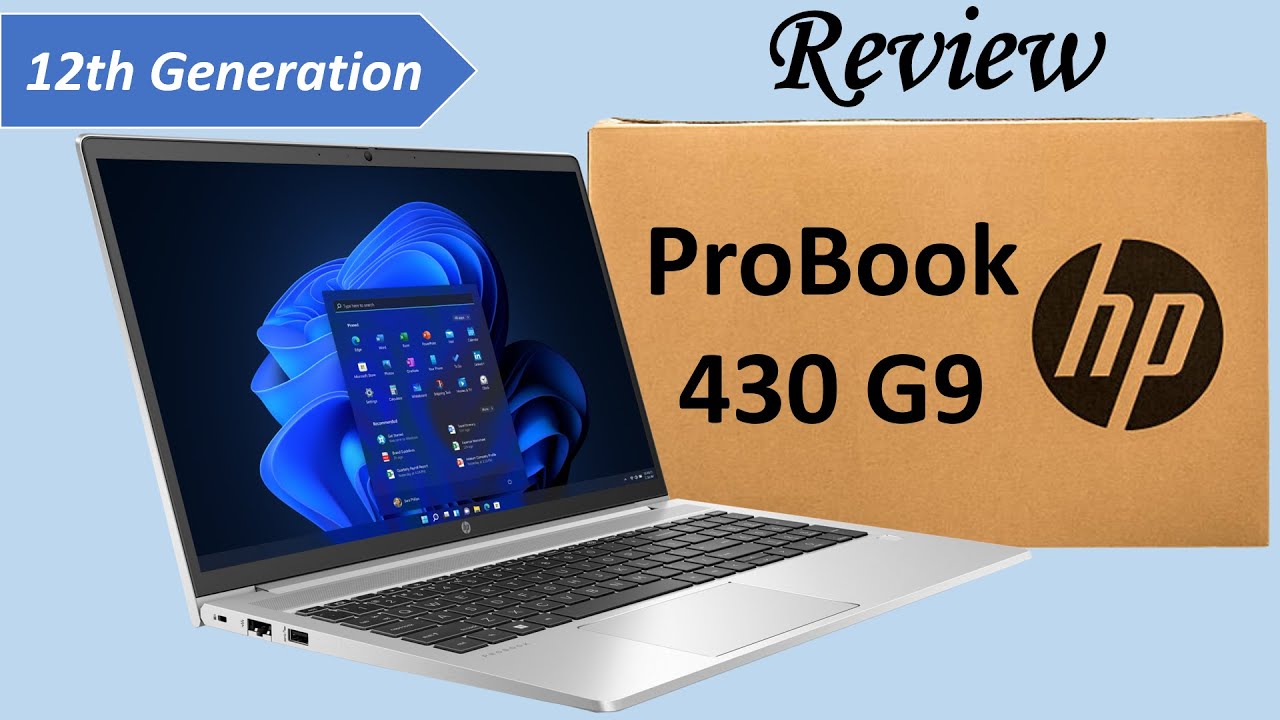 HP ProBook 430 G9 Notebook (new laptop 2023) Full Review ! - YouTube