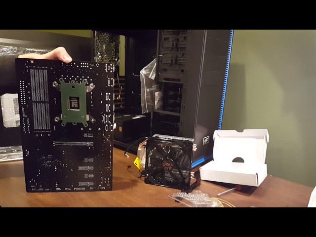 New Computer Build: i7-7700K, GTX 1070 Walkthrough - YouTube