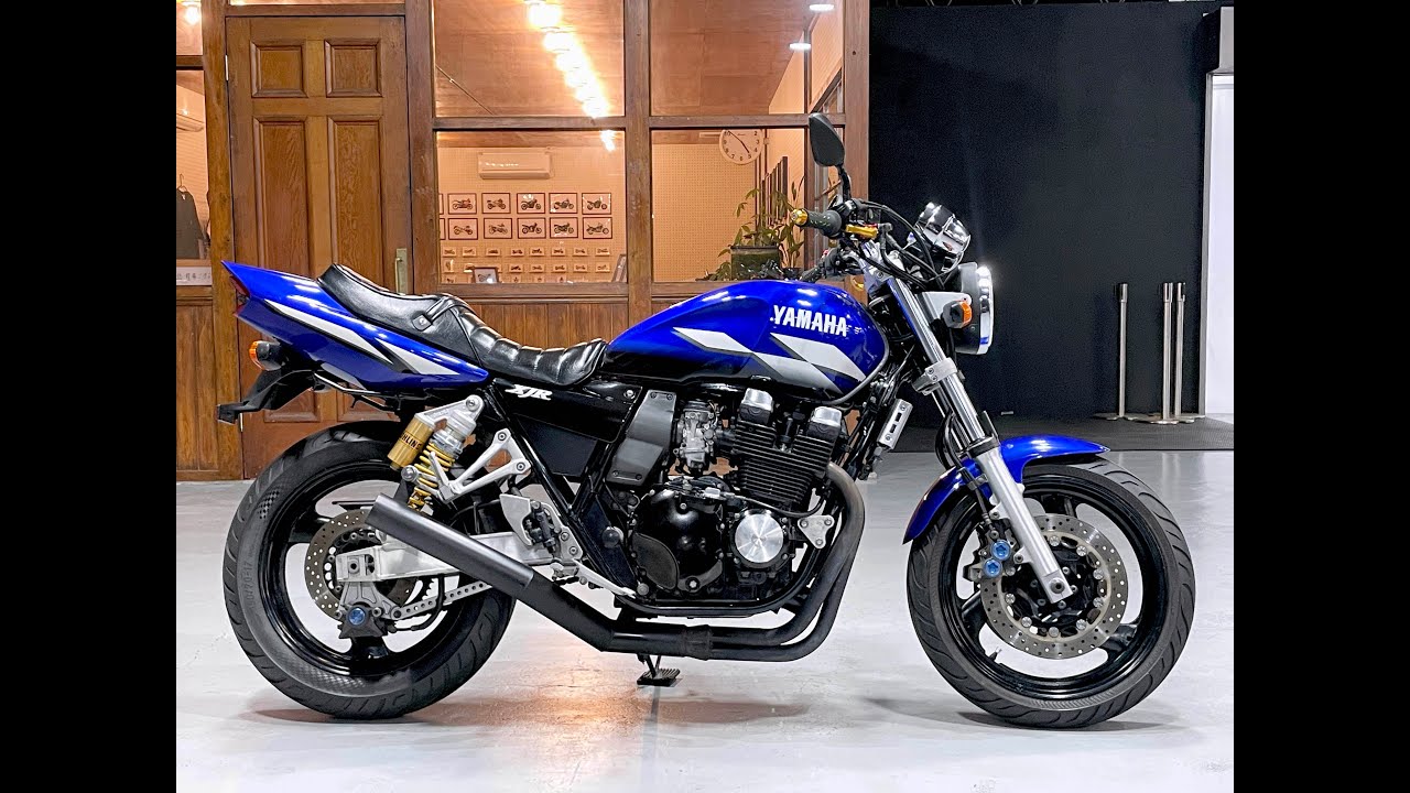 YAMAHA】XJR400R｜RH02J｜ショート管マフラー、タックロールシート