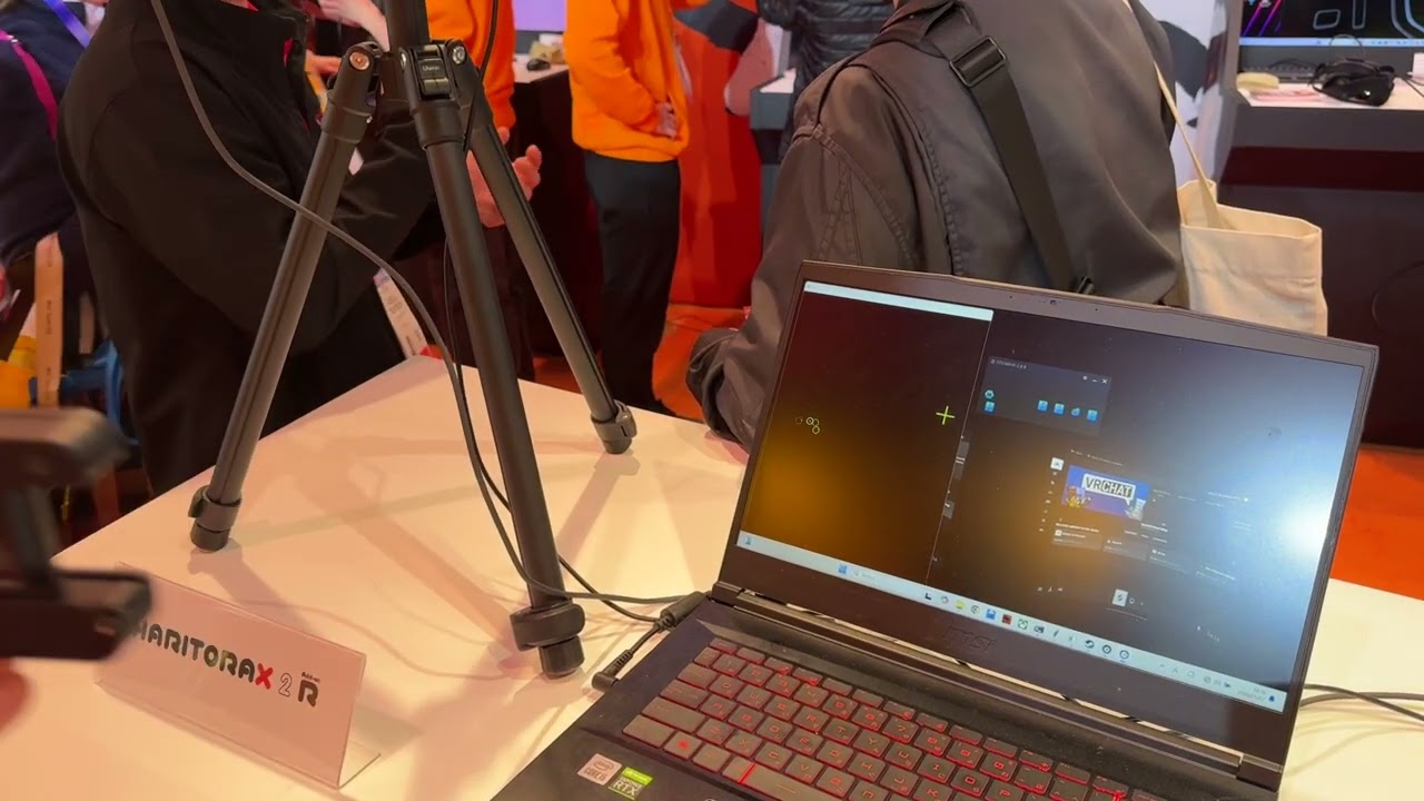 CES2025 Shiftall HaritoraX 2 Add-on “R” demo - YouTube