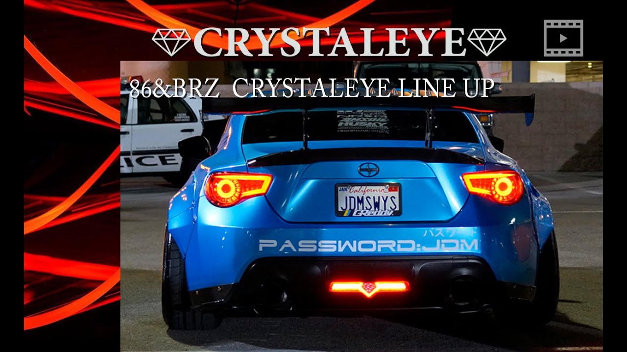86 BRZ ZN6/ZC6 CRYSTALEYE LED TAIL SEQUENTIAL INDICATOR TYPE