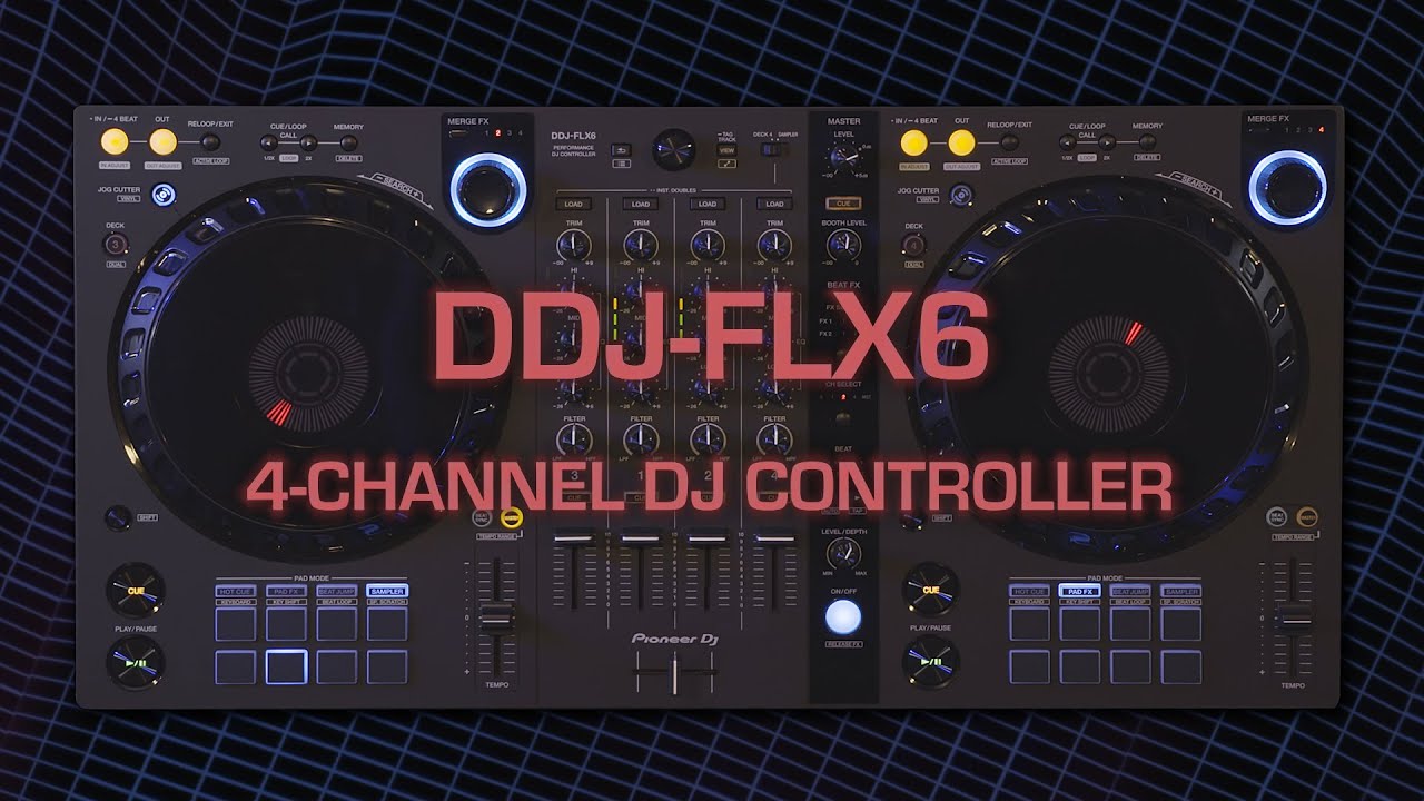Pioneer DDJ-FLX6-GT | Serato DJ Equipment | Virtual DJ