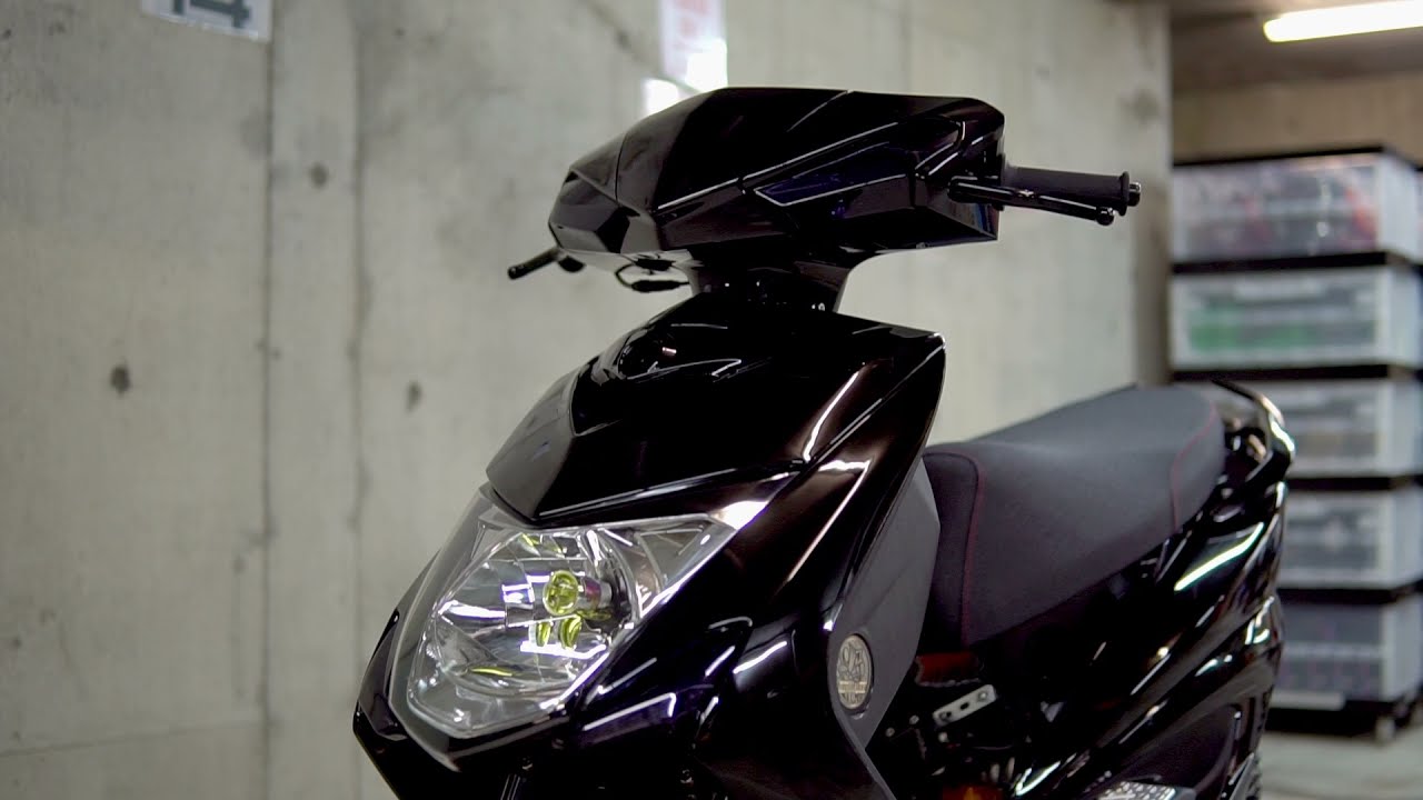 シグナス3型カスタム ‼️ブラック×ブラック 4型ヘッドで斬新に