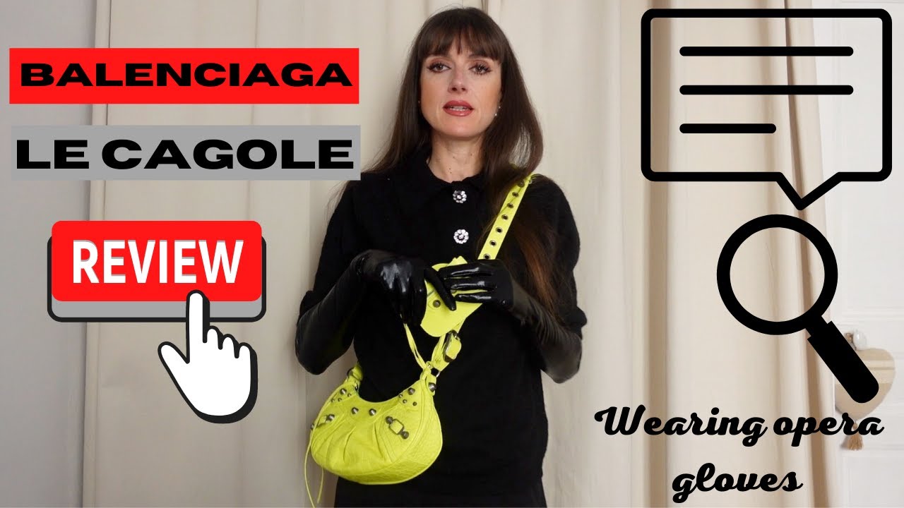 Balenciaga Neon Yellow Le Cagole XS Bag Review Wearing Vinyl Opera