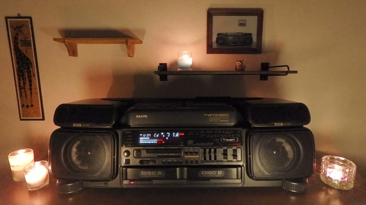 WCD950 x CANDLE x JAZZ - L001【 SANYO ZooSCENE PH-WCD950 BOOMBOX