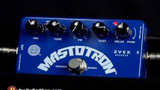 ZVex Mastotron Fuzz - YouTube