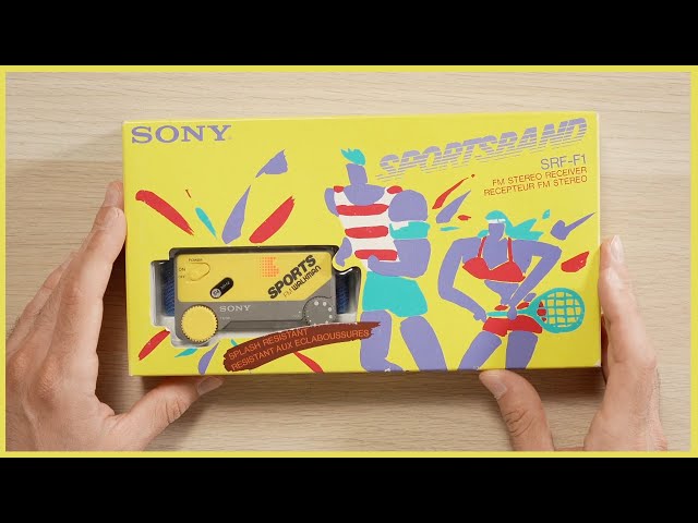 Sony Sports FM Walkman SRF-F1 - Retro Unboxing - YouTube